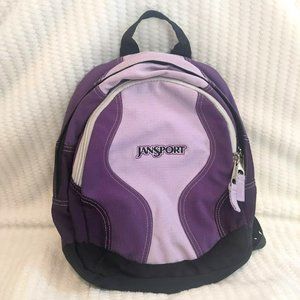 Mini Purple Jansport Backpack